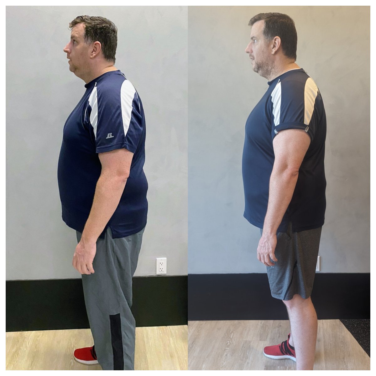Tone Up Fitness client before and after