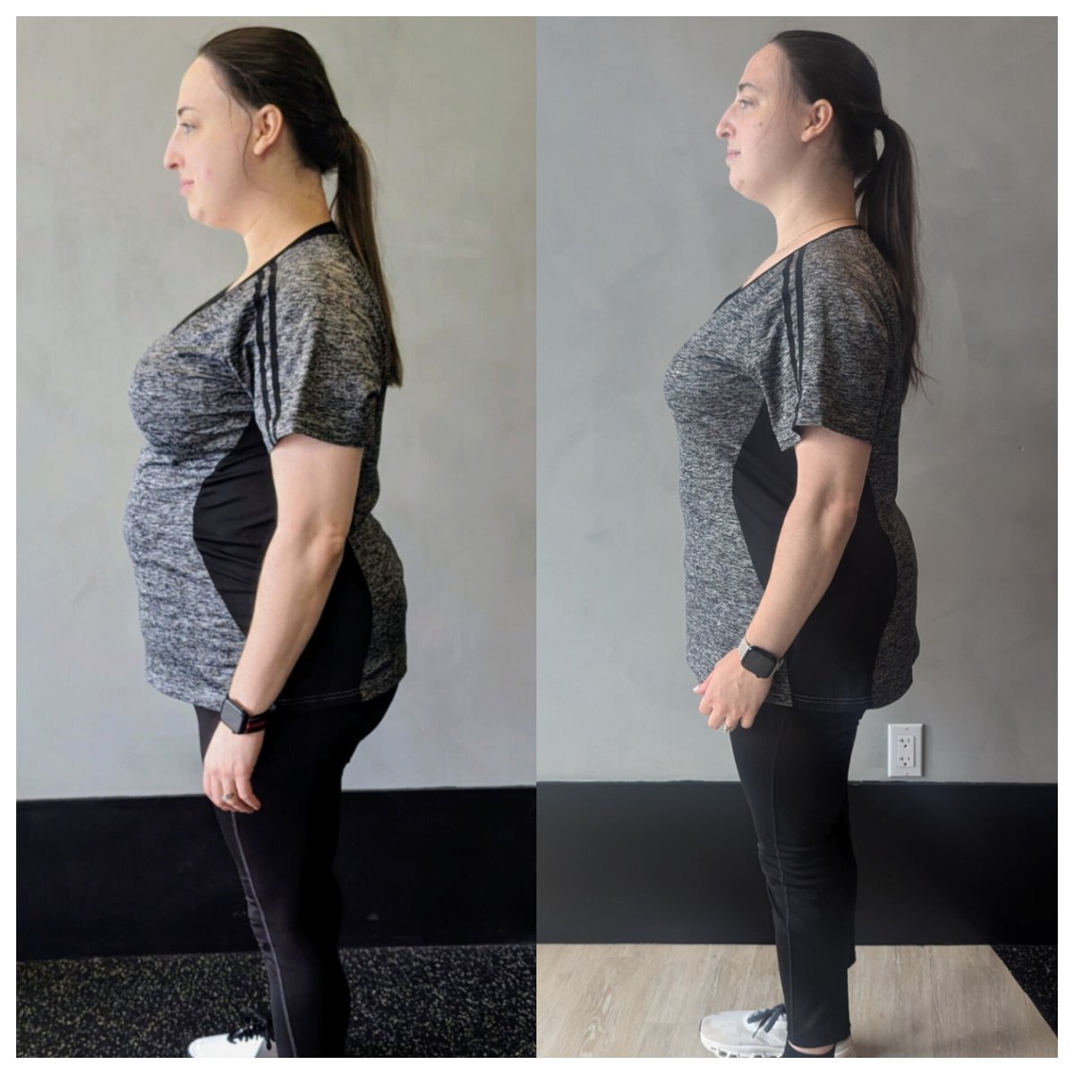 Tone Up Fitness client before and after