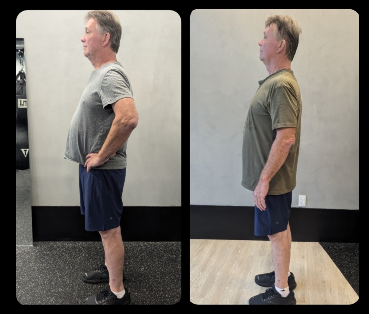 Tone Up Fitness client before and after