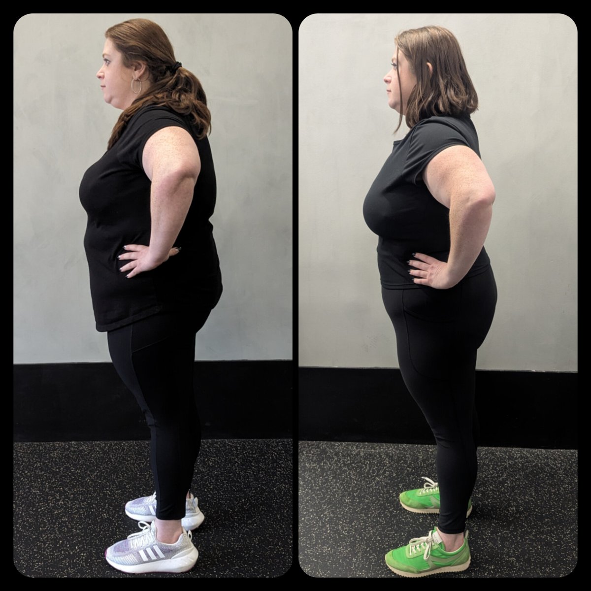 Tone Up Fitness client before and after