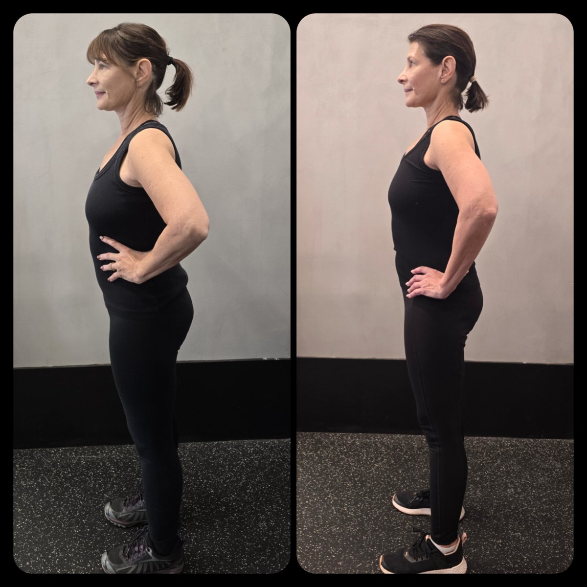 Tone Up Fitness client before and after