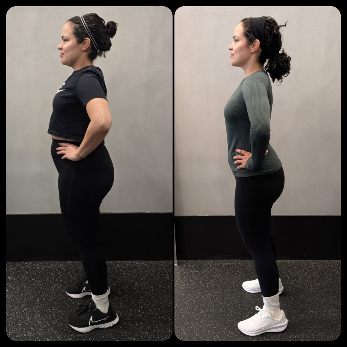 Tone Up Fitness client before and after