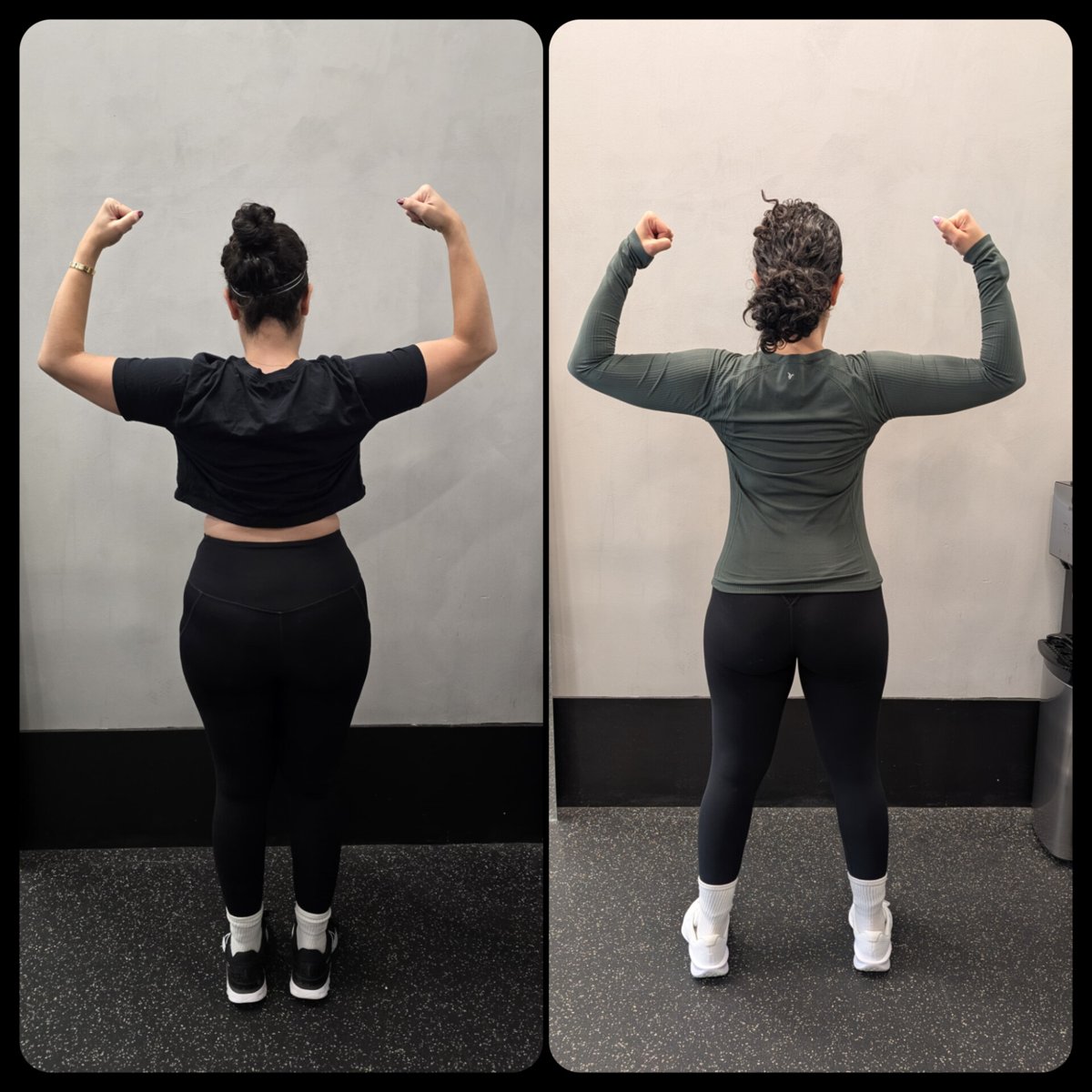 Tone Up Fitness client before and after