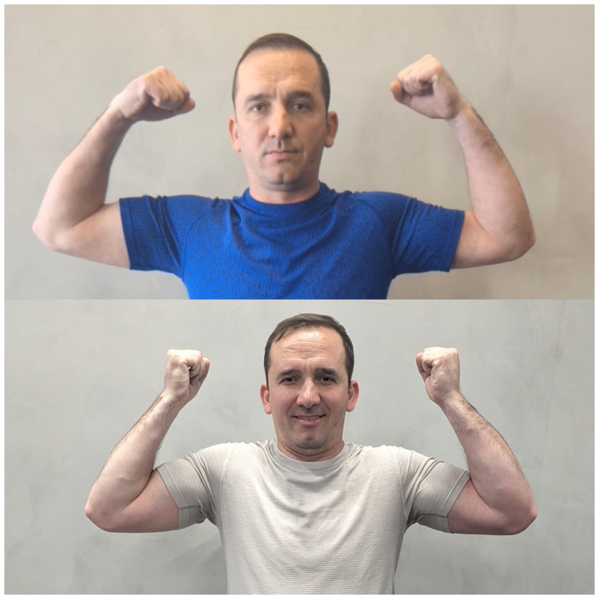 Tone Up Fitness client before and after