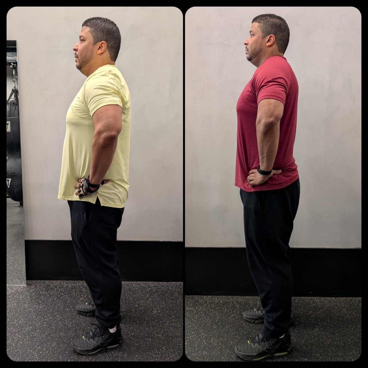 Tone Up Fitness client before and after