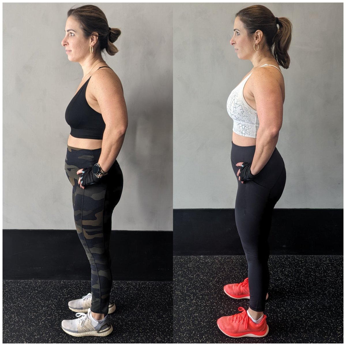 Tone Up Fitness client before and after