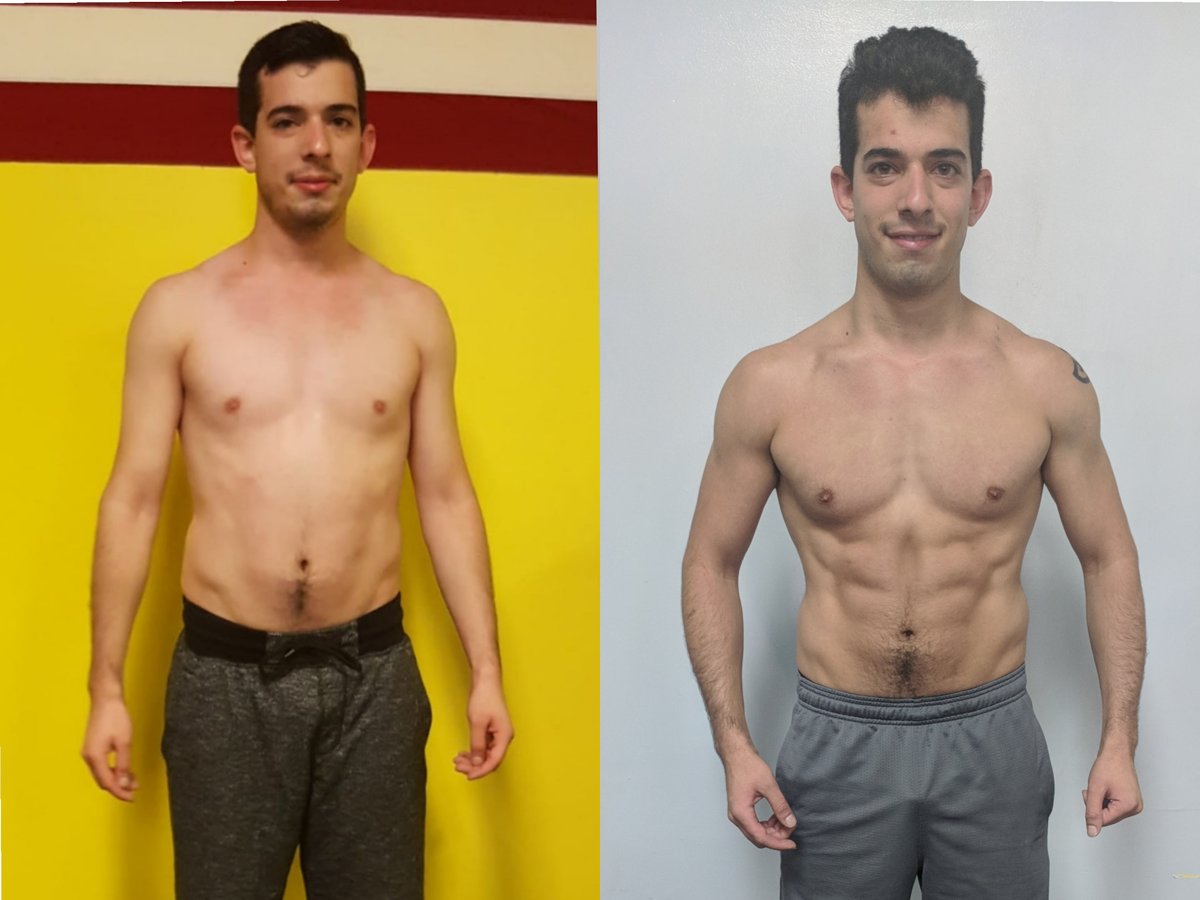 Tone Up Fitness client before and after