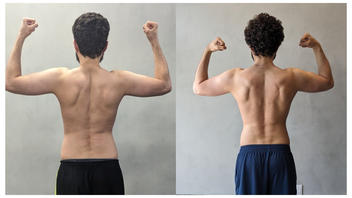 Tone Up Fitness client before and after