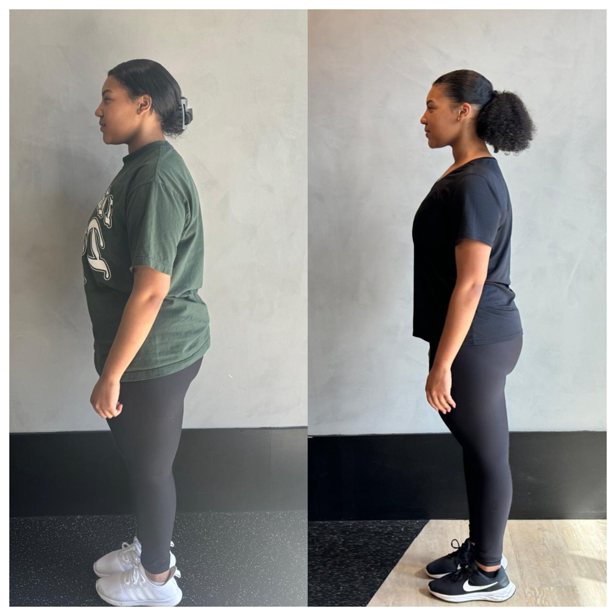 Tone Up Fitness client before and after